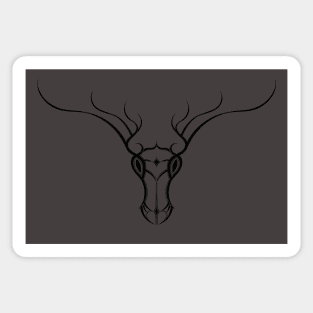 Hypno Deer Sticker